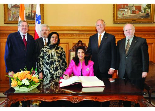 Distinguished Leaders Program, Quebec, Canada